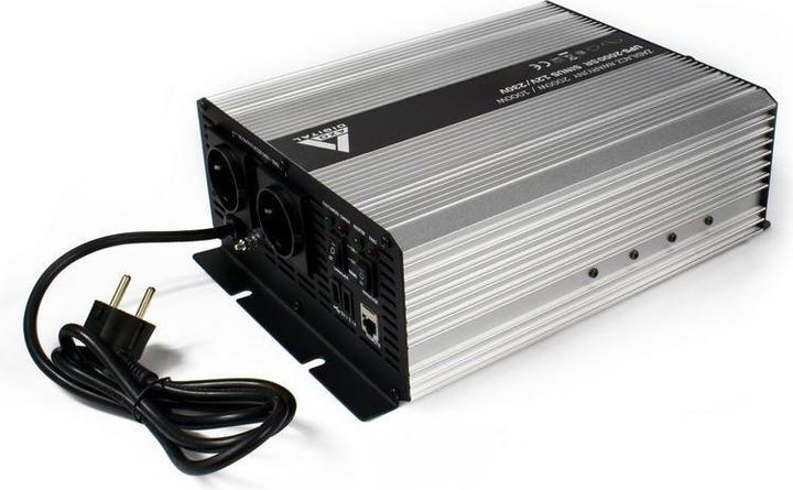 Digital Gruppo di continuità (UPS + AVR) AZO 12V UPS-2000SR Sine 2000W/1000W 12V/... (2000 VA, 1000 W, Interattivo linea UPS)