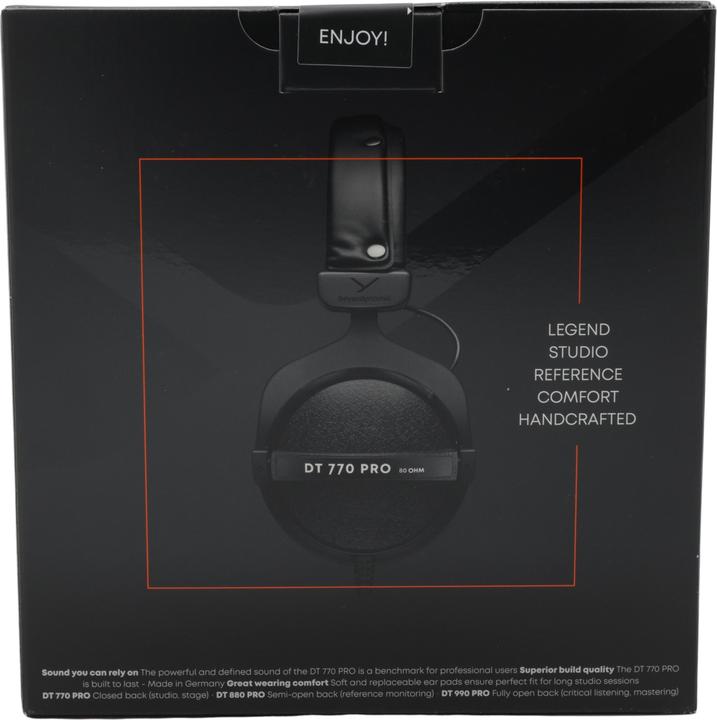 Actual product image Beyerdynamic DT 770 Pro (No noise cancellation, Cable)