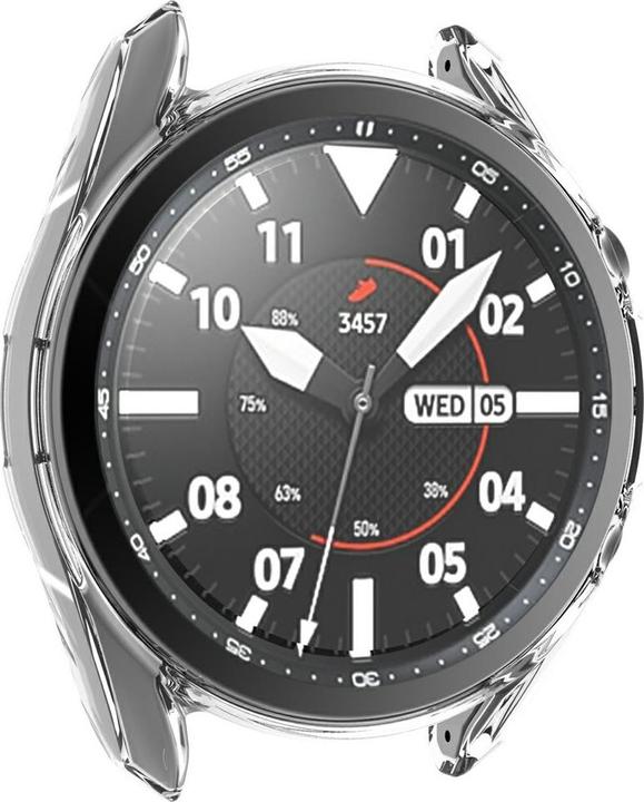 Actual product image Cover-Discount Galaxy Watch 3 41mm - Rubber Protection Case transparent