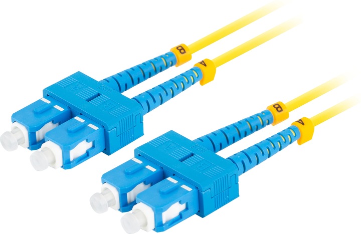 Image du produit Lanberg Fibre Optique Patchcord Sm Sc (UTP, CAT6, 10 m)