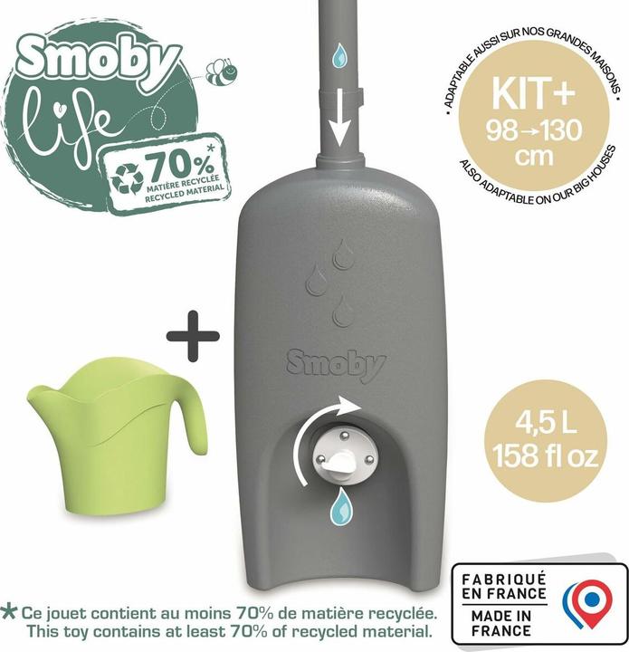 Actual product image Smoby Life playhouse accessories rain barrel