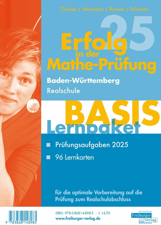 Produktbild Lernpaket Basis Realschulabschluss 2025 Baden-Wrttemberg (Deutsch, Roland Schumm, Robert Neumann, Stefan Rosner, Helmut Gruber, 2024)