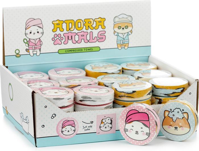 Immagine prodotto Puckator Asciugamano da viaggio compresso Adoramals Pets