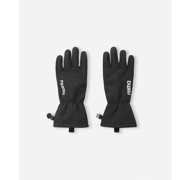 Produktbild Reima Kinder Softshell Handschuhe Tehden Black (L)