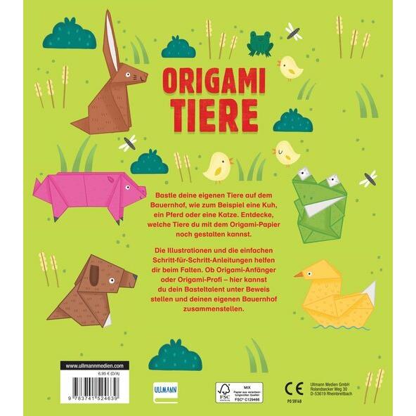 Thumbnail - Origami Tiere, Ratgeber von Anne Passchier