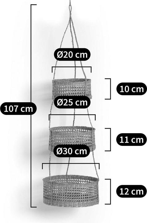 Immagine prodotto La Redoute Interieurs Cesta (30 cm, 3x)