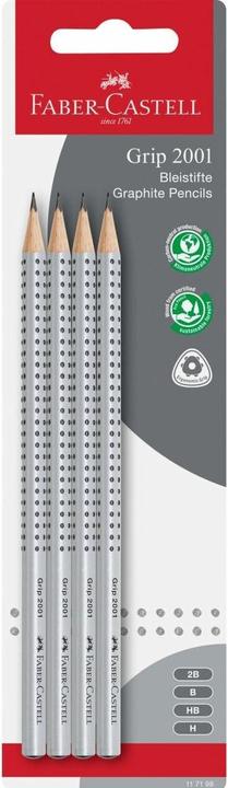 Produktbild Faber-Castell Grip 2001 (B, H, HB, 2B, 4 x)