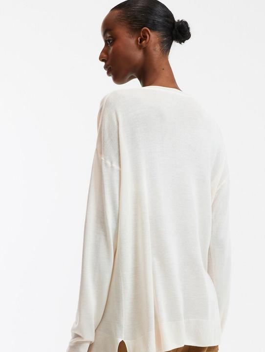 Produktbild La Redoute Collections Pullover mit V-Ausschnitt (XL)