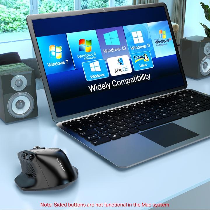 Produktbild PhoneLook E-YOOSO X-31 Ergonomische Kabellose Gaming-Maus 5 DPI mit USB-A Adapter (Kabellos)