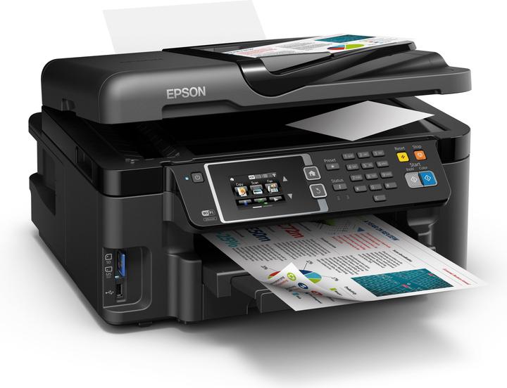 Actual product image Epson WF-3620DWF WorkForce (Ink, Colour)