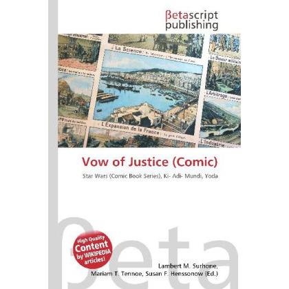 Vow of Justice (Comic), Fachbücher