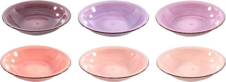 Tavola Teller Ø21cm Mykonos 6 Stück assortiert (6 x, 21 cm)