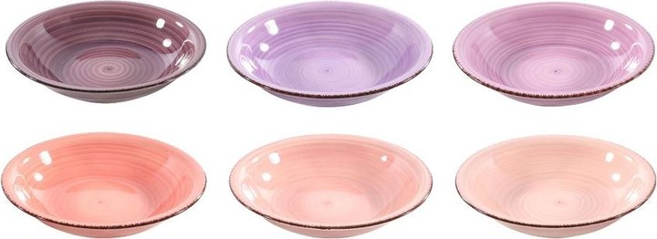 Actual product image Tavola Plate Ø21cm Mykonos 6 pieces assorted (6 x, 21 cm)