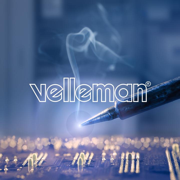 Productafbeelding Velleman LED Loeplamp dioptrie 48 LED's wit (230 lm)