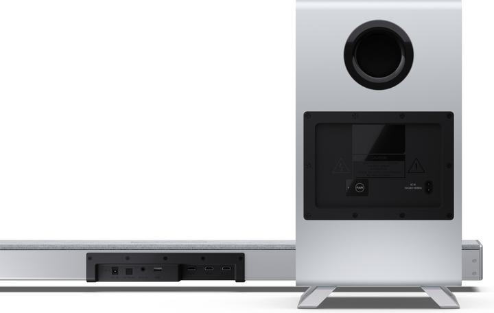 Produktbild Sharp Speakers HT-SBW53121(SL) Q 3.1.2 Dolby Atmos/ DTS:X Soundbar with Wireless Subwoofer, Silver | (182 W, 3.1.2 Kanal)