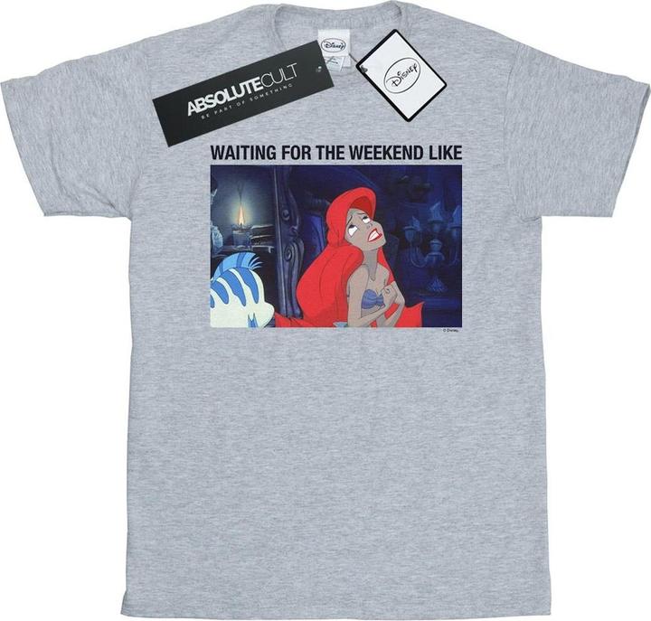 Image du produit Disney - T-shirt THE LITTLE MERMAID WAITING FOR THE WEEKEND - Homme (5XL)