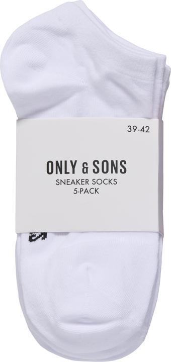 Image du produit Only & Sons Onsbasic Sneacker Sock 5 Pack Noos (Pack de 5, 39 - 42)