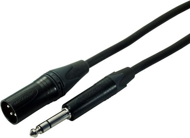Immagine prodotto Contrik Da XLR m a spina 3pin (0.50 m, XLR, Jack 6,3 mm)