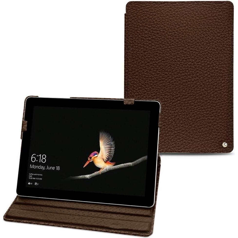 Noreve Lederschutzhülle (10", Microsoft), Notebooktasche, Braun