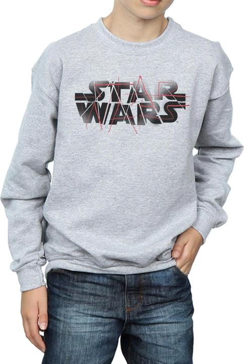 Produktbild Star Wars The Last Jedi Spray Logo Sweatshirt Jungen (140, 146)