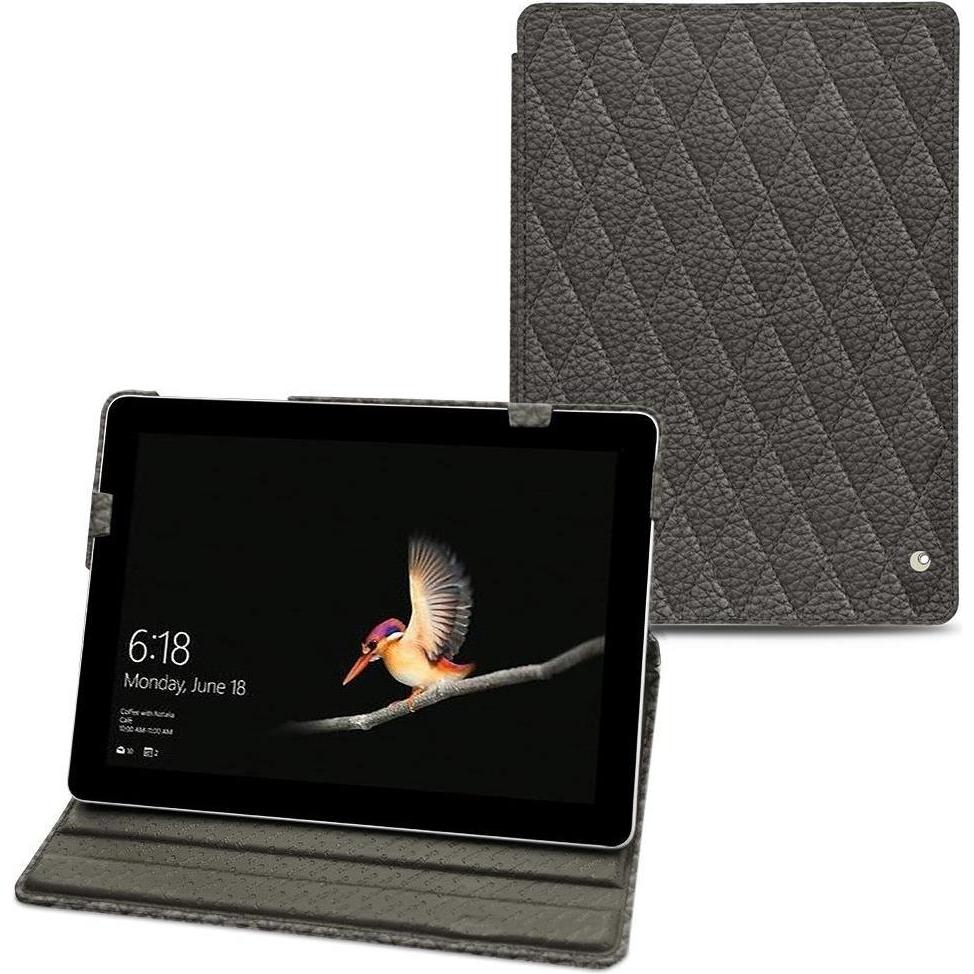 Noreve Lederschutzhülle (10", Microsoft), Notebooktasche, Grau