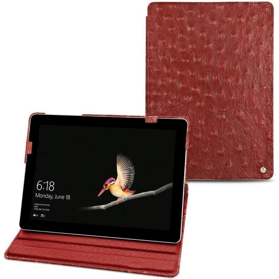 Noreve Lederschutzhülle (10", Microsoft), Notebooktasche, Rot