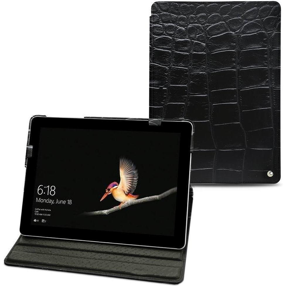 Noreve Lederschutzhülle (10", Microsoft), Notebooktasche, Schwarz