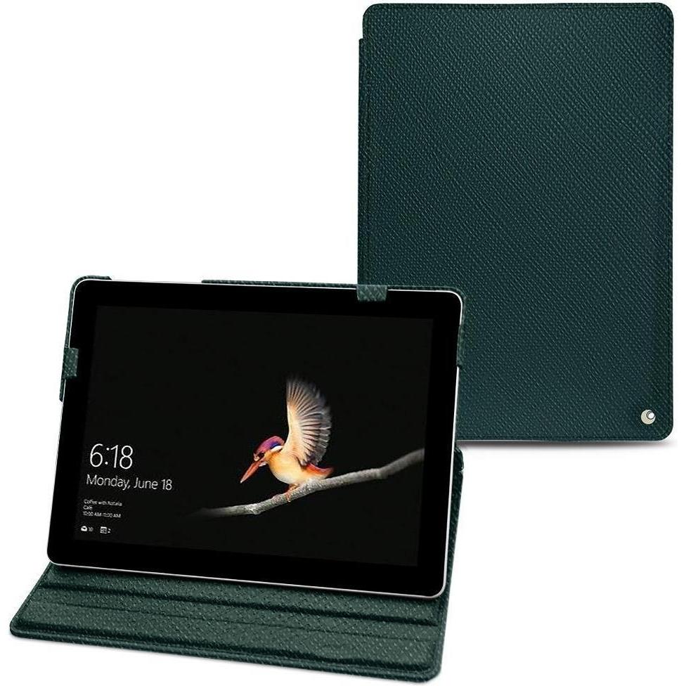 Noreve Lederschutzhülle (10", Microsoft), Notebooktasche, Grün
