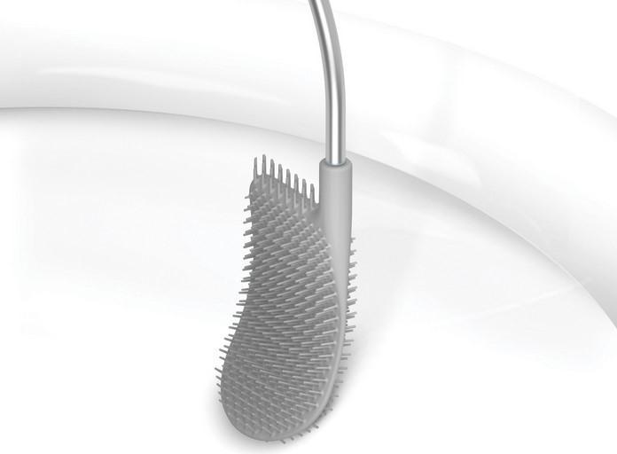 Actual product image Joseph Joseph Flex Lite Toilettenbürste, grau, DUO