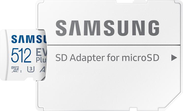 Produktbild Samsung EVO Plus (512 GB, microSDXC, U3, UHS-I)