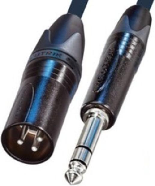 Immagine prodotto Contrik Da XLR m a spina 3pin (0.50 m, XLR, Jack 6,3 mm)