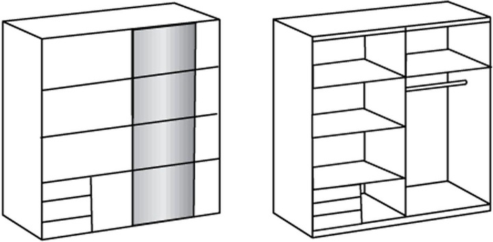 Produktbild Wimex Emden Kleiderschrank