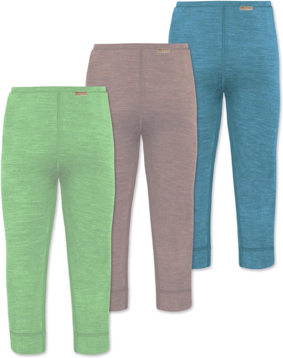 Produktbild Normani 3er Pack Baby Merino Hose Unterhose „Tihoi" - 9509 (86)