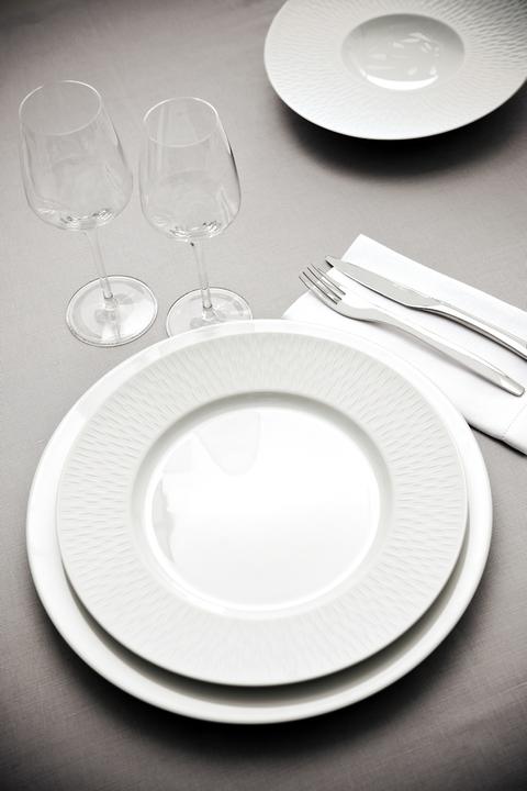 Produktbild Degrenne Teller flach Ø 28cm "Satin" (1x, 28 cm)
