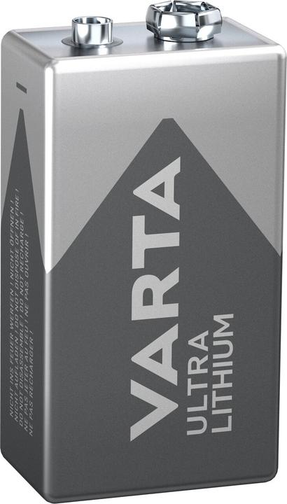 Produktbild Varta ULTRA Lithium (1 Stk., 9V Block, 1200 mAh)