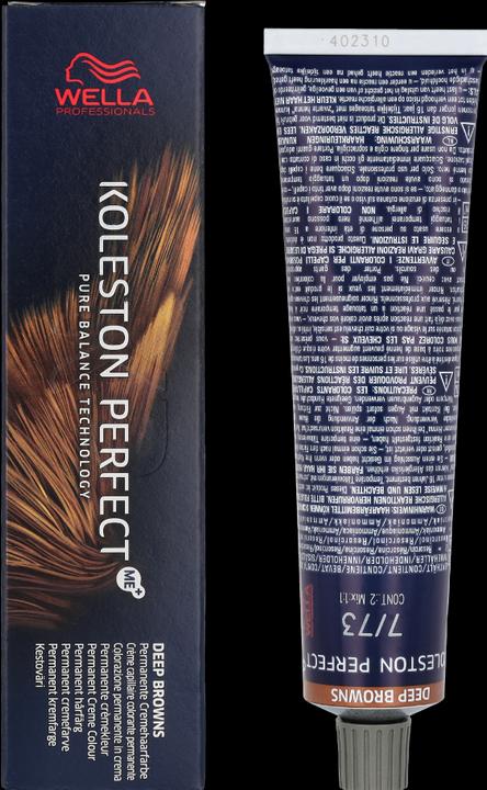 Produktbild Wella Koleston Perfect Me 7-73 Medium Blonde Brown Gold 60 Ml (7/73)