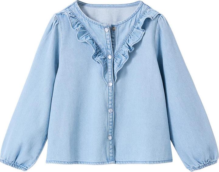 Produktbild Vertbaudet Mädchen Jeansbluse (92)