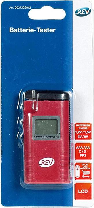 Produktbild REV LCD Batterie Tester 1,2V-9V