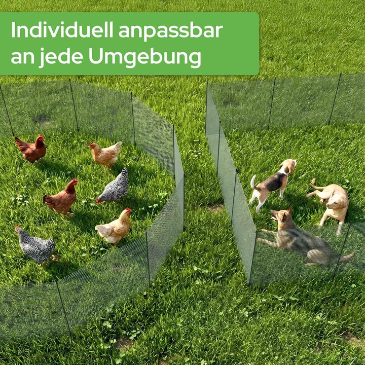 Produktbild Arebos Mobiles Begrenzungszaun