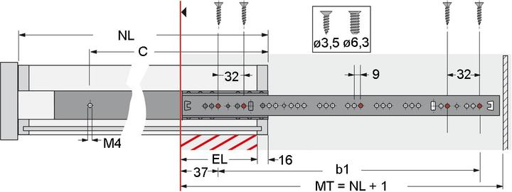 Image du produit Hettich Ka 270/350