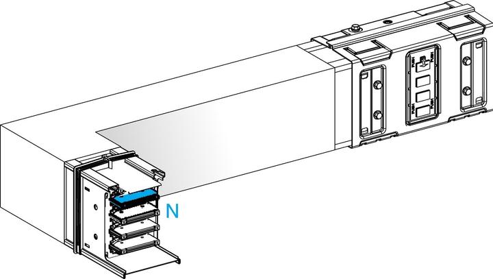 Actual product image Schneider Electric SE KSA630DLL42A KSA Angled element selector length (Terminal strips)