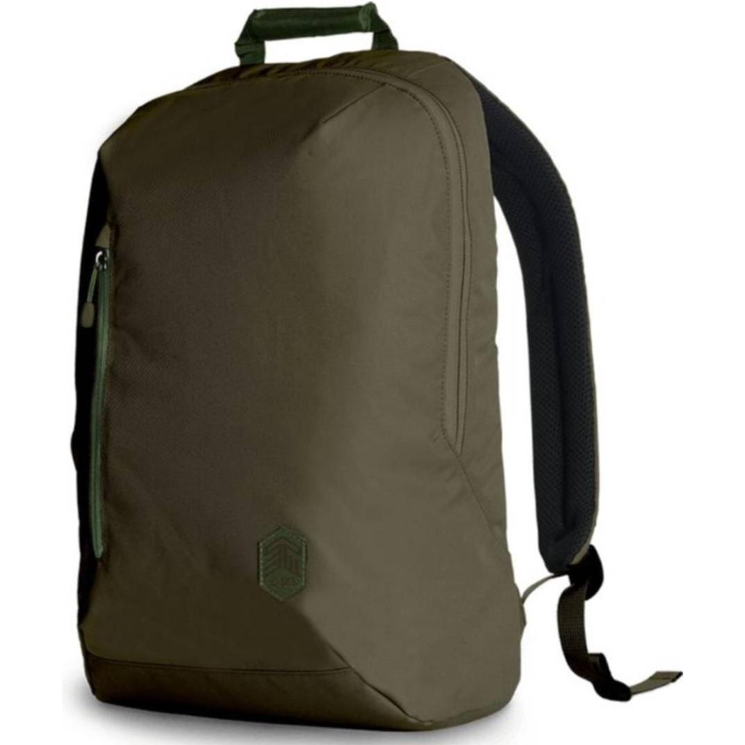 STM Eco Backpack (16"), Notebooktasche, Grün