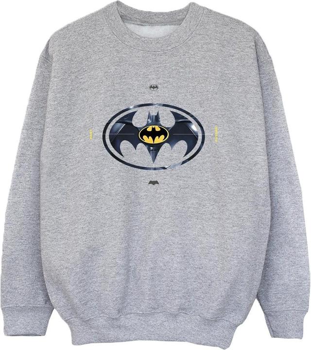 Produktbild The Flash Batman Metal Logo Sweatshirt Jungen (140, 146)