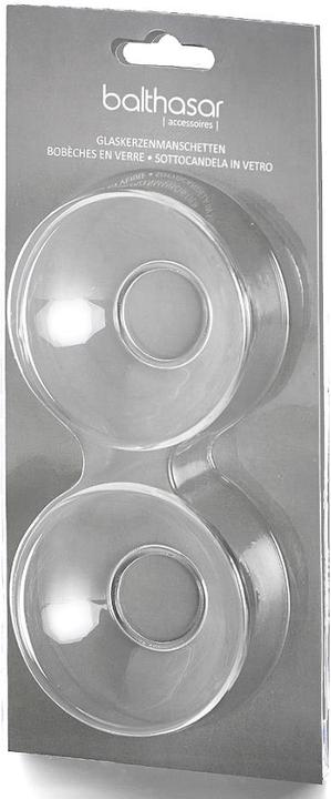 Produktbild Balthasar Glas-Kerzenmanschetten 2er Pack