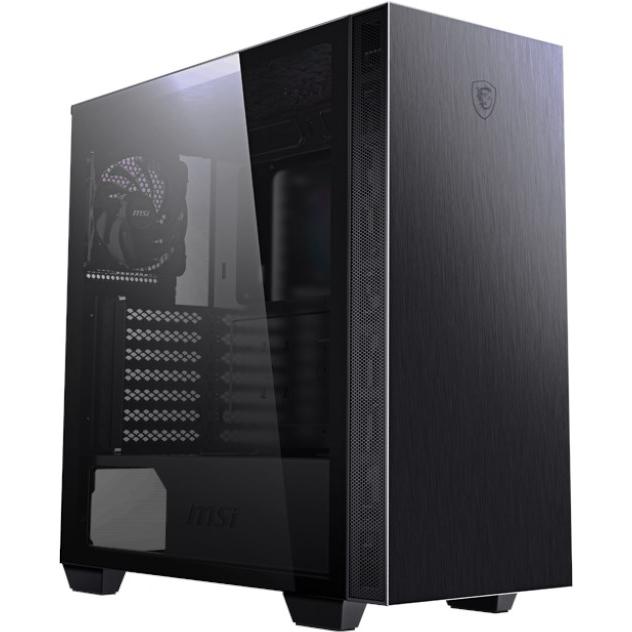 MSI MPG Sekira 100P (ATX, mATX, Mini-ITX, E-ATX), PC Gehäuse, Schwarz