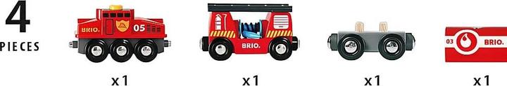 Produktbild Brio Feuerwehr Löschzug