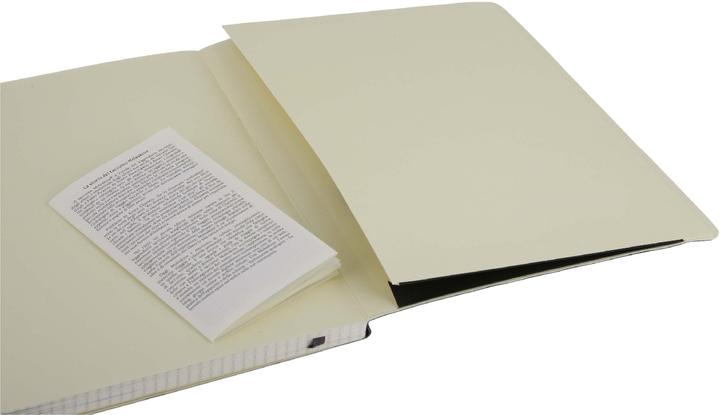 Actual product image Moleskine Notebook Classic Soft XLarge (19 x 25 cm, Checked, Soft cover)