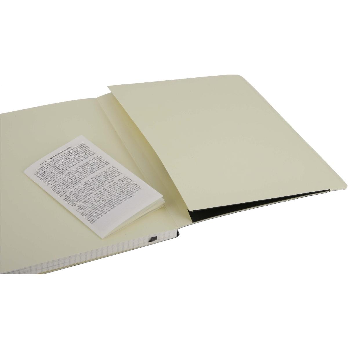 Thumbnail - Moleskine, Heft + Block, Classic Soft XL (19 x 25 cm, Kariert, Weicher Einband)