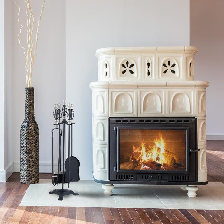 Image du produit Relaxdays Set de 5 couverts de cheminée