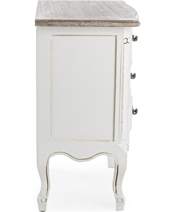 Produktbild Bizzotto Holzkommode 3 Schubladen Justine (50 x 35 x 66 cm)